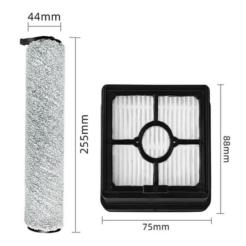 Replacement for Eureka FC9/FC9 Pro Floor Brush Roller Hepa Filter Electric Floor Washer Spare Parts Accessories
