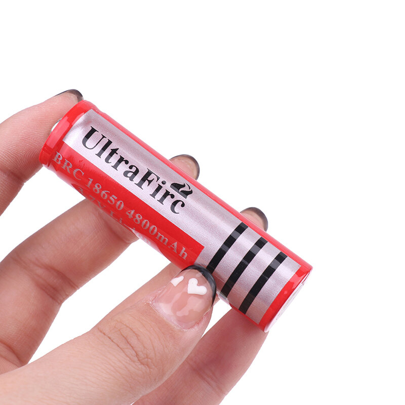 Neue 3,7 Batterie v mah wiederauf ladbare Lithium-Ionen-Batterie für neue hochwertige thermische LED-Taschenlampen