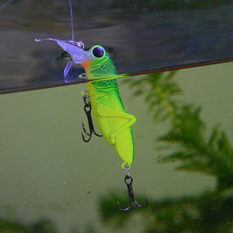 Fishing Bait Bait Fishing Lures Grasshopper Insect Fish Hook Outdoor Fishing Tool Fishing Grasshopper Luminous