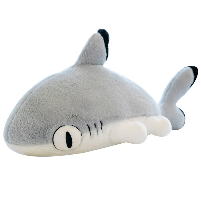 130Cm Anime Pluche Pop Sharkitty Kussen Kawaii Zachte Gevulde Slapen Shark Kussen Kussen Anime Knuffel Cadeaus Voor Kinderen