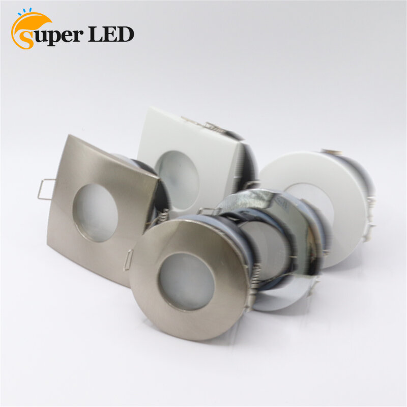 GU10/MR16/GU 5.3 LED Bulb Downlight Casing Round Adjustable Angle Recessed Ceiling Mounted Flushed Add On Bulb