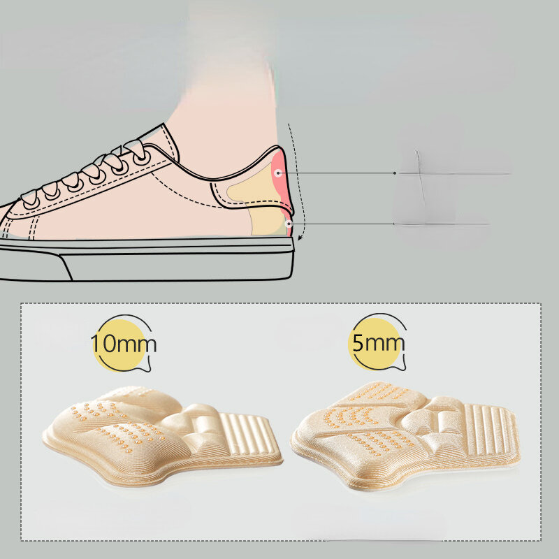 Regulowane wkładki naszywki na pięty do butów sportowych ulga w bólu podkładka pod stopy antyodzieżowe wkładka do poduszki ochraniacze wkładek