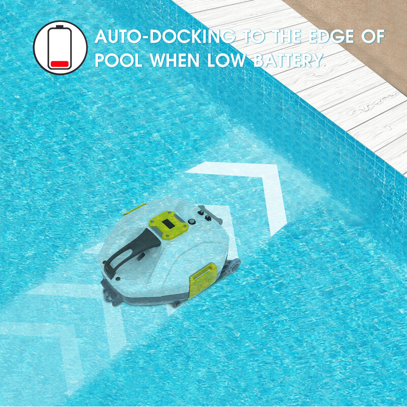 Bouches JET10-Robot nettoyeur de piscine à économie d'énergie, aspirateur automatique pour livres