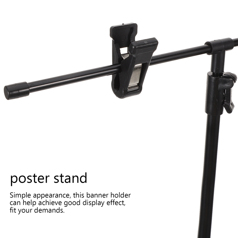 Hanging Pictures Advertising Bracket Braces Abs Stainless Steel Display Stand for Table