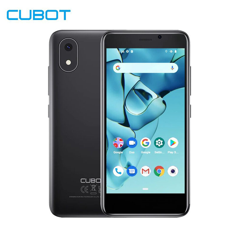 Smartphone Cubot J10, Mini telefono da 4 pollici, 2350mAh 32GB ROM 5MP fotocamera posteriore Google Android 11 Dual SIM Card Face ID 3G telefono