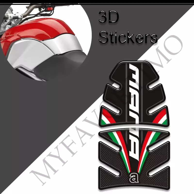 For Aprilia Mana 850 GT Motorcycle Tank Pad Side Grips Gas Fuel Oil Kit Knee Decals Protector Protection