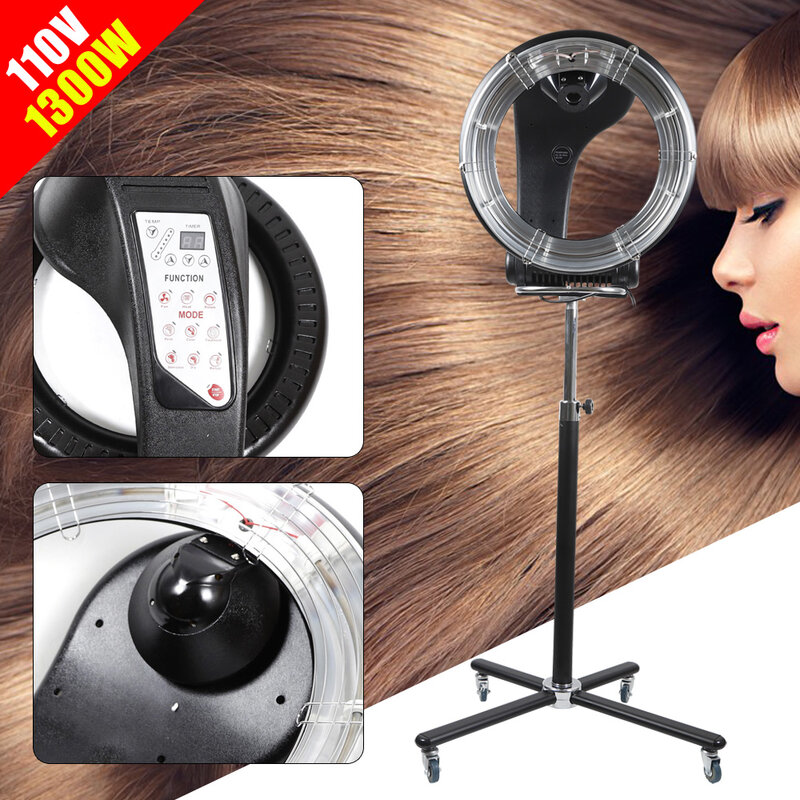 3 in 1 Orbiting Infrared Hair Dryer Color Processor Salon Drying Perming 1.3KW 3 IN 1 Professional Orbiting Infrared Hair Dryer
