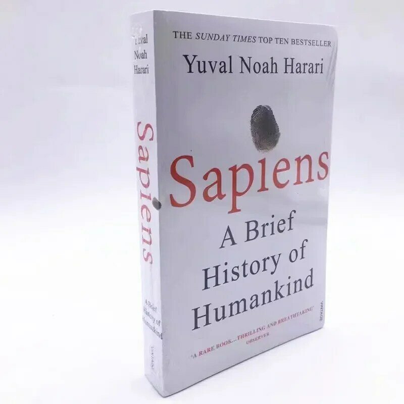 Sapiens-Livro de Leitura Extracurricular, Um Breve da Humanidade, Yuval, Noah, Harari, Livros Ingleses, Anarquia
