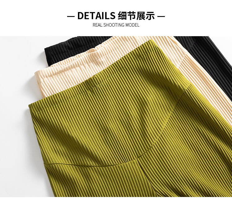 Wiosenne letnie modne szyfonowe spodnie ciążowe szerokie nogawki luźne proste spodnie odzież dla ciężarnych kobiet w ciąży