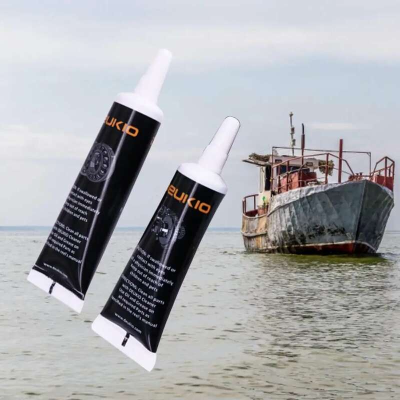 Reel Oil Grease 1 Set universale liscio ad alta proprietà adesiva ruota da pesca cuscinetto olio grasso accessori per la pesca