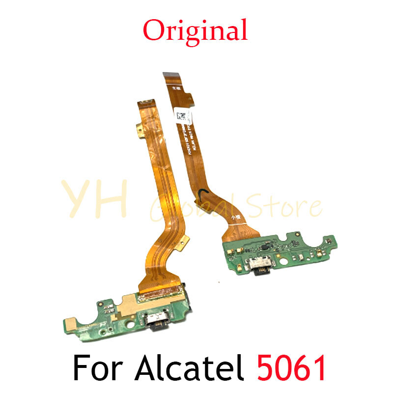 Per Alcatel 3X 2020 5061 5061U 5061K connettore Dock di ricarica USB scheda porta cavo flessibile parti di riparazione