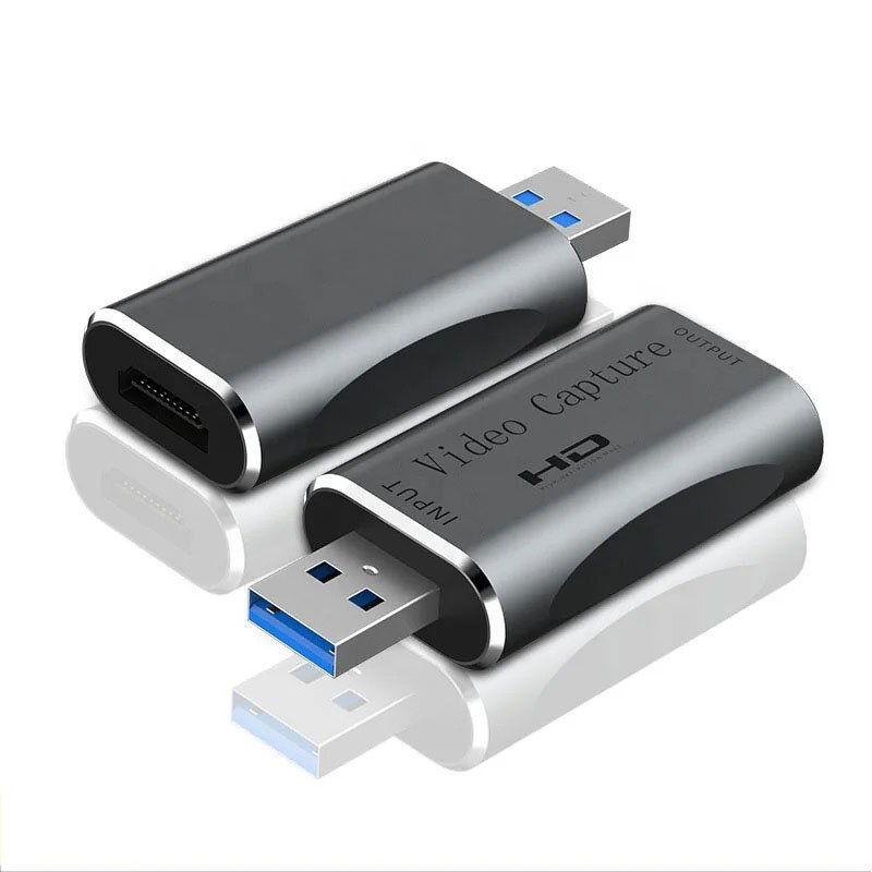 بطاقة التقاط الفيديو الصوتية المتوافقة مع HDMI ، USB 3.0 ، 60fps ، 4K ، OBS ، البث المباشر ، البث ، صندوق تسجيل الألعاب
