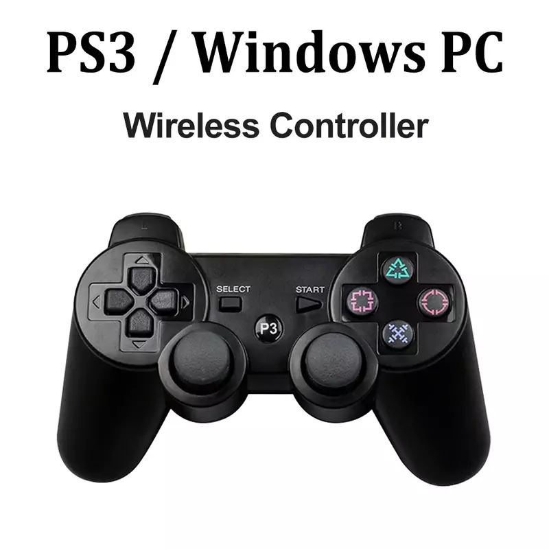 プレイステーション3コンソール用ワイヤレスコントローラー,コントローラー,Bluetooth, PC