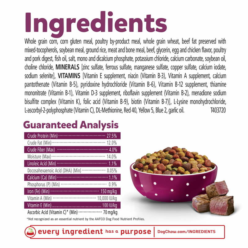 بورينا-طعام جرو عالي البروتين ، طري ومقدد ، لحم بقر حقيقي ، كيس 30 رطل