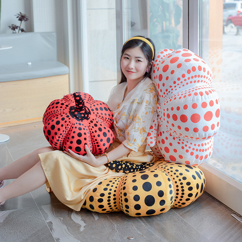 Nowa kreatywna pluszowy rzut z dyni poduszka śliczne pluszaki pluszaki poduszka Anime miękka dynie na Halloween wystrój domu
