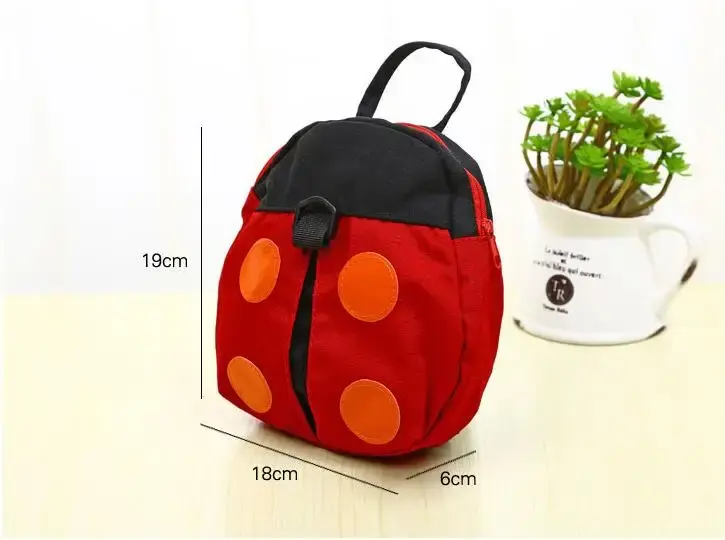 baby carrier backpack Walking Belt bag Harness Leashes Bags Kids Safety Learning Walk handbag children infant ladybird