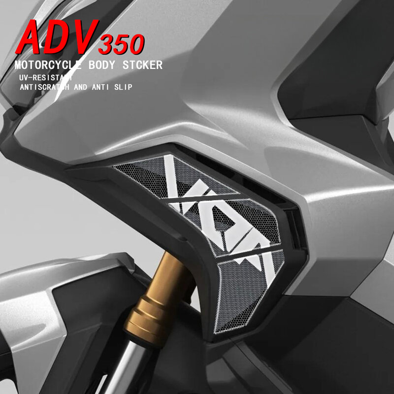 Pegatina impermeable para el cuerpo de la motocicleta, calcomanía 3D para la cabeza lateral del coche, calcomanía decorativa para HONDA ADV 350 ADV350 2022 2023