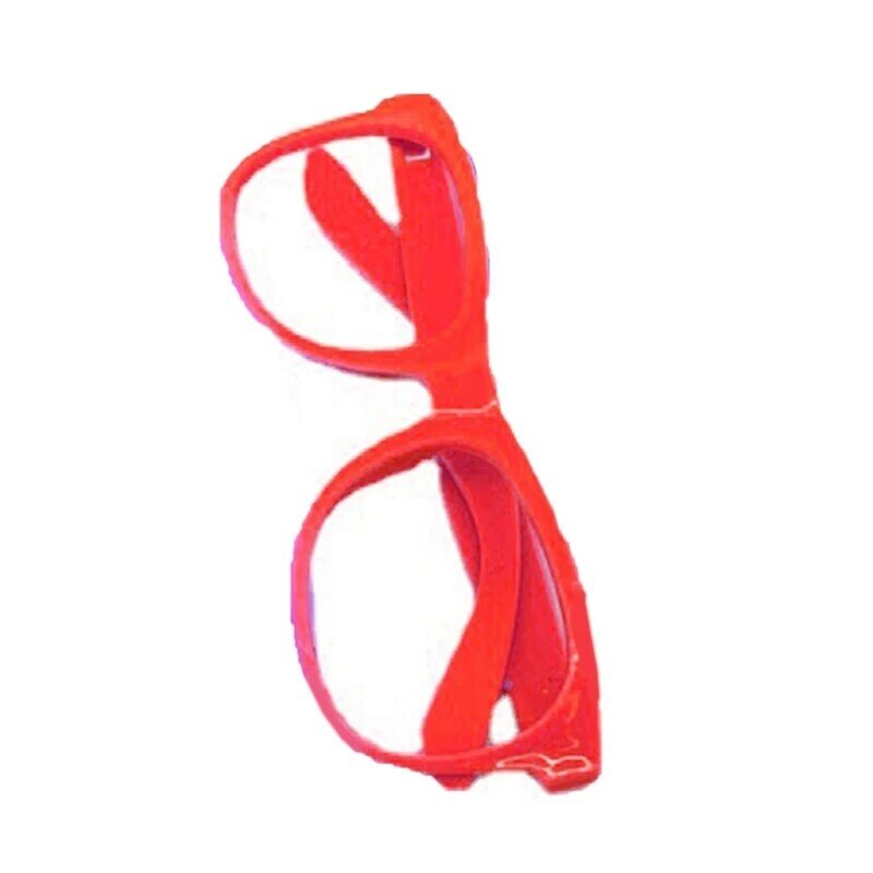 Óculos plástico para fotos, adereços divertidos para festa ano Dropship