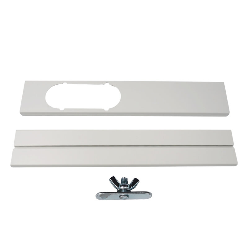 Durable High Quality Casement Kit Board Casement Kit PVC Portable White 2/3 Pieces Conditioner 55-110cm (2pcs);
