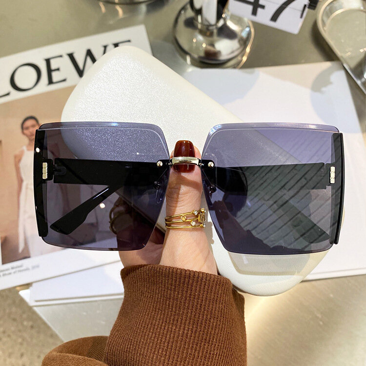 2023 роскошные солнцезащитные очки большого размера пляжные Популярные Модные оттенки высококачественные Популярные брендовые дизайнерские очки солнцезащитные очки для женщин и мужчин