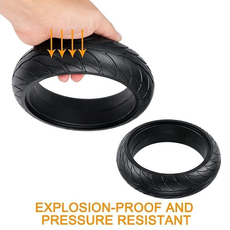 Electric Scooter Solid Tire Is Suitable For Ninebot ES1 ES2 ES4 Scooter Solid Tire Honeycomb Tire