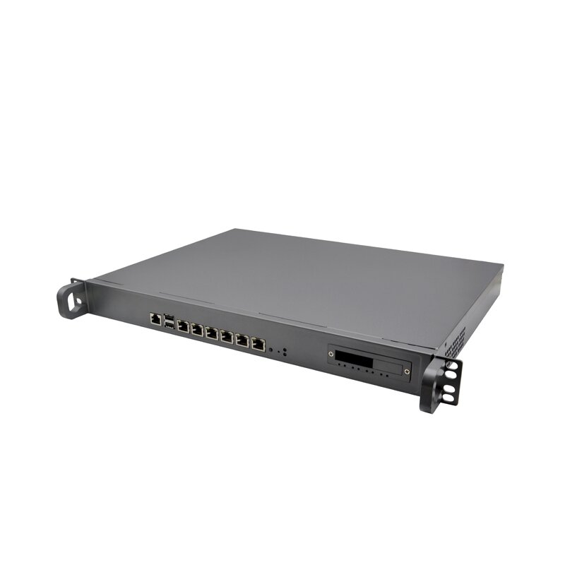 Roteador tipo rack para Firewall, Servidor, 1U, 6x1000m, Intel i211, Lan Core i3 9100, i5 9400, i7 9700, Window 10, Linux, Linux