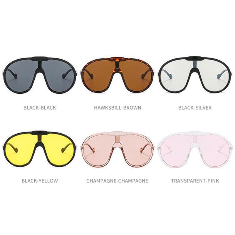 Солнцезащитные очки с прозрачными и яркими линзами Uv400, 1-10 шт.
