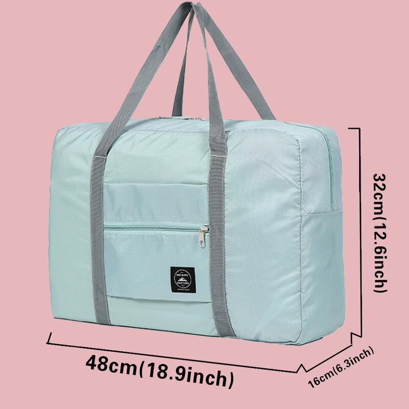 Bolsas de viaje de gran capacidad para hombre y mujer, organizador de ropa, bolsa de almacenamiento, bolso de equipaje, con estampado de aguacate