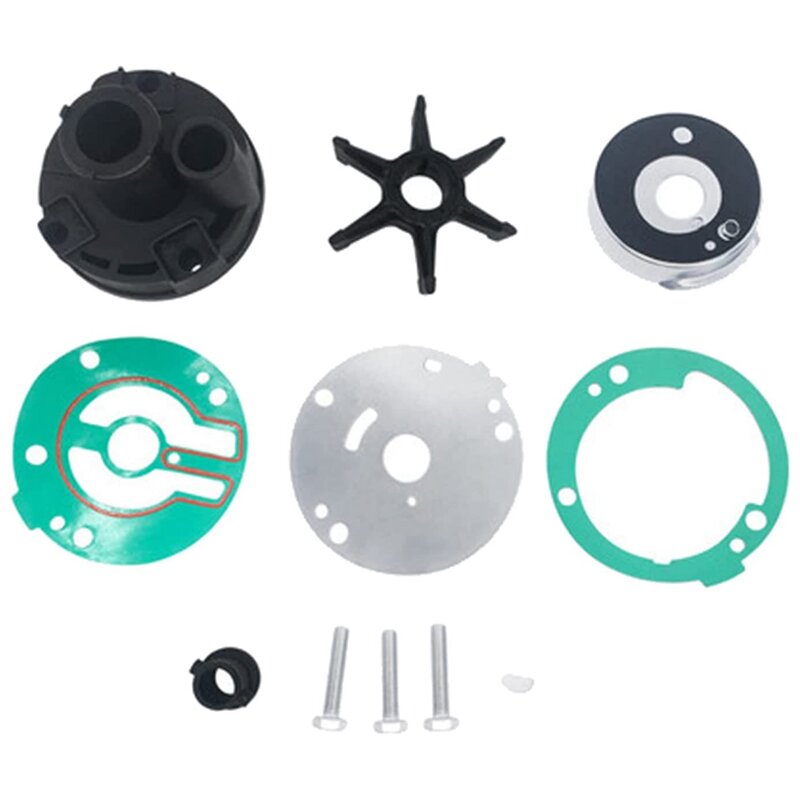 689-W0078 Water Pump Impeller Repair Kit Fit for Yamaha Impeller Outboards 2 Stroke 25HP-30HP