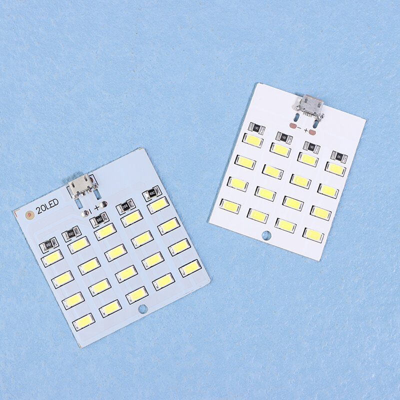 Mirco USB 5730 LED 조명 패널, USB 모바일 비상등, 램프 비즈 하이 퀄리티, 5730 SMD, 5V, 430mA ~ 470mA