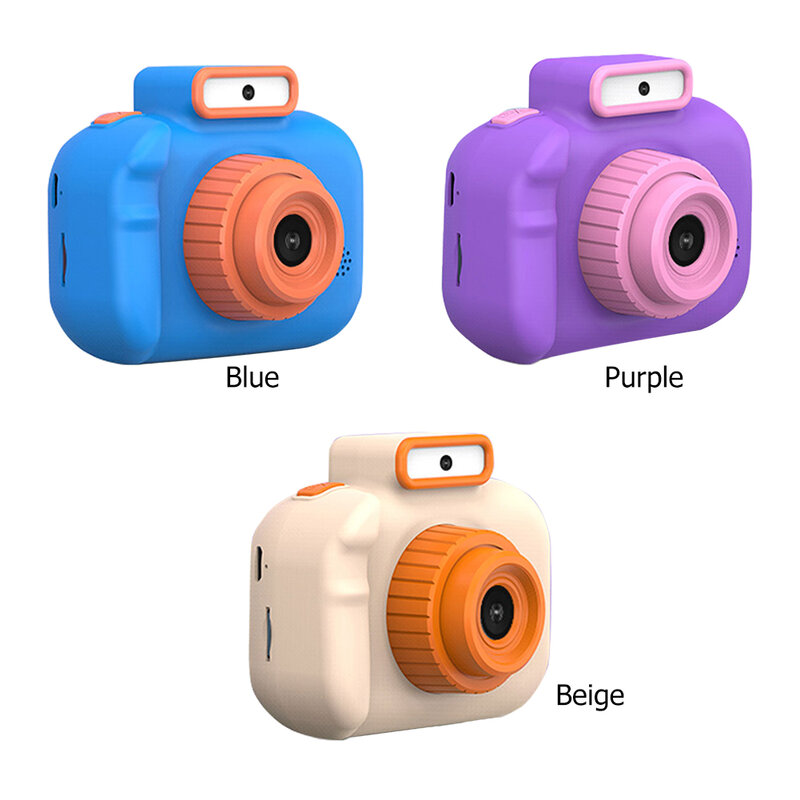 Детская камера для селфи 4000 Вт пикселей 1080P HD экран синие фиолетовые Двойные камеры детские электрические игрушки для малышей камера для младенцев
