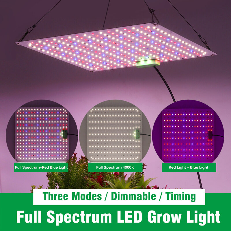 ضوء LED للنمو 100-240 فولت سامسونج LM281B الطيف الكامل Phytolamp عكس الضوء توقيت LED ضوء للداخلية بذور النباتات الدفيئة خيمة