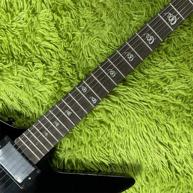 Free Shipping BColor Solid Body Electric Guitar Humbucker Pickups In Stock guitars Black Hardware Guitarra guitarra
