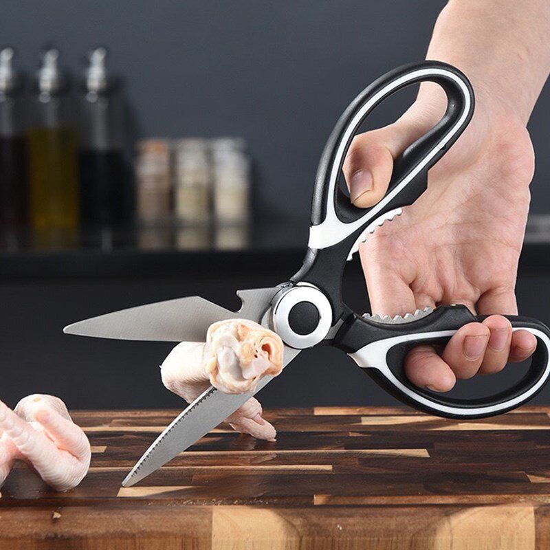 Fashion High Quality Home Kitchen Multifunctional Scissors School Office Paper Cutter Knife Tailor Shears Beer Opener