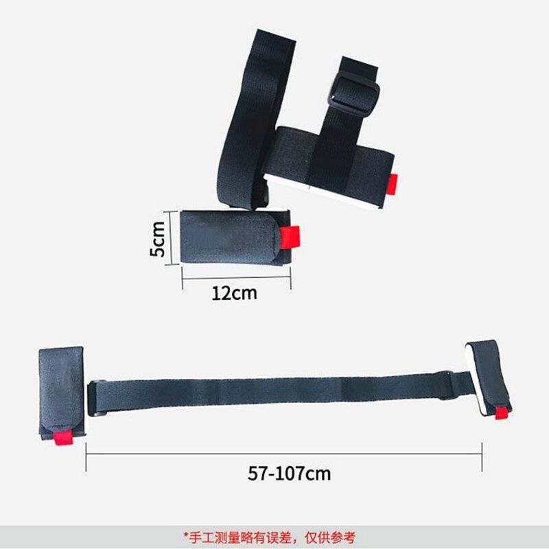Cinghie per il trasporto degli sci spallacci da sci portatili regolabili cinghie regolabili per sci fisse a doppia tavola
