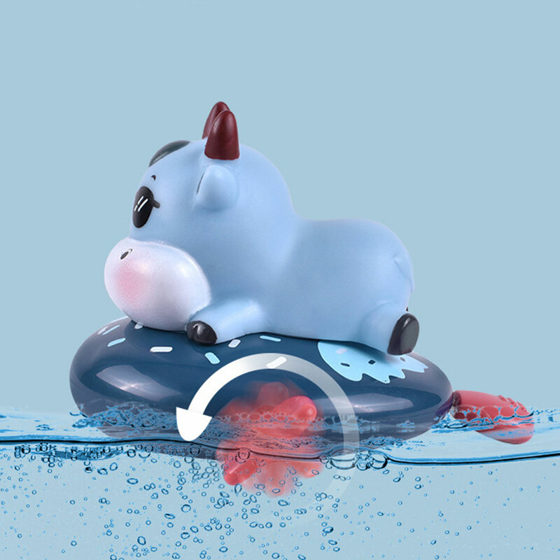 Kąpiel krowa pływająca zabawka woda tryskająca zabawka do kąpieli dla małych dzieci dzieci śliczne zwierząt gospodarskich zabawka strumień wody pod ciśnieniem zabawka do wanny basen plażowy