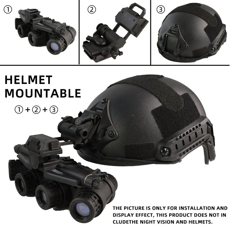 Тактический шлем NVG держатель кронштейн для PVS15/18 GPNVG18 держатель для очков ночного видения кронштейн крепление аксессуары для шлема