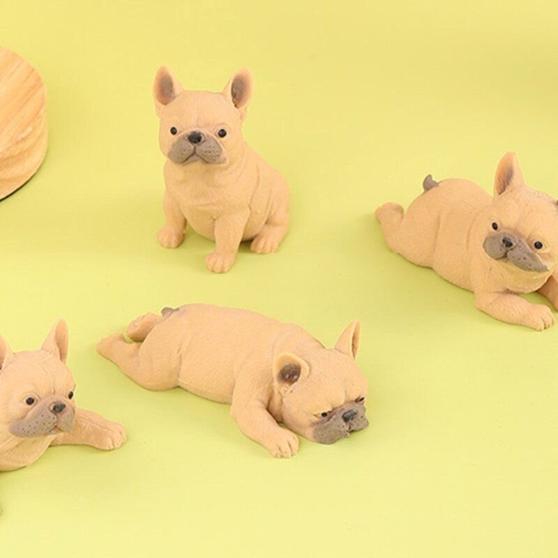 Realistische Welpen Form Squishy Spielzeug Anti-Stress-Tool Squeeze Weiche Stress Relief Lustige Zappeln Langsam Rising Kinder