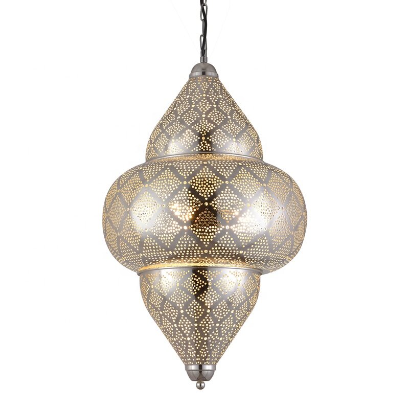 Lampada moderna araba LED Ramadan lampada a sospensione luce notturna Lamparas Estilo Arabe Lighting Designs lampadario arabo di Masjid
