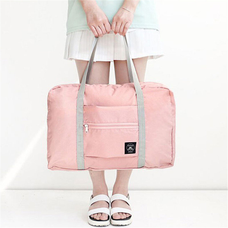 Складная дорожная сумка, водонепроницаемая вместительная сумочка на плечо для покупок, чемодан унисекс, для хранения одежды, весна