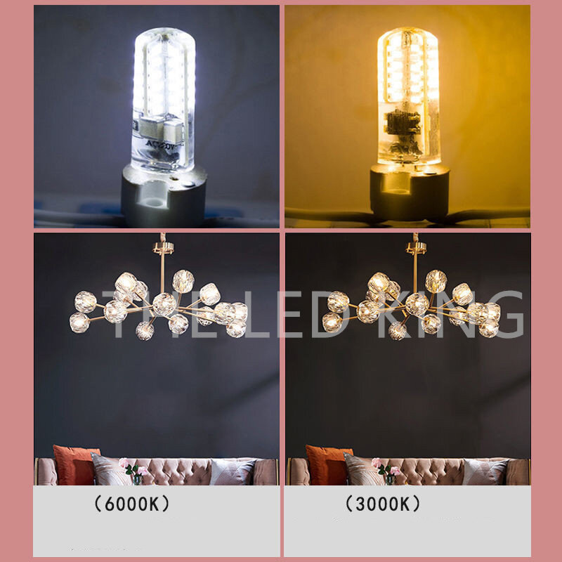 Ampoule LED COB G4, 3W 5W 9W 12W AC DC 12V 220V, 10 pièces/lot, budgétaire, éclairage de lustre, remplacer les lampes halogènes 30W 60W