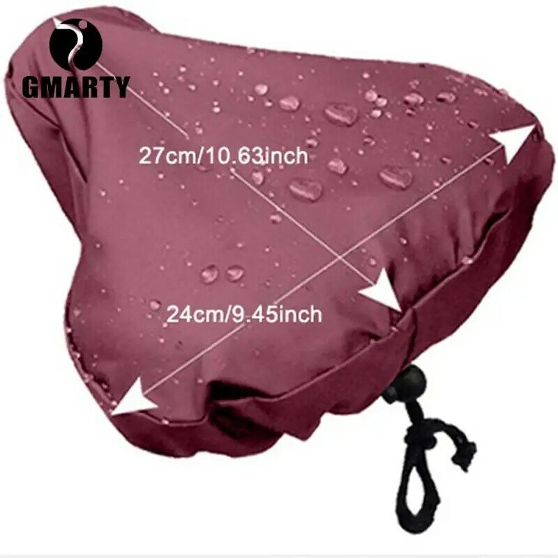 1pc Outdoor Bicycle Seat Rain Cover Sports Cycling Bike Accessories Waterproof Saddle Rain Dust Cover UV Protection For MTB Bike
