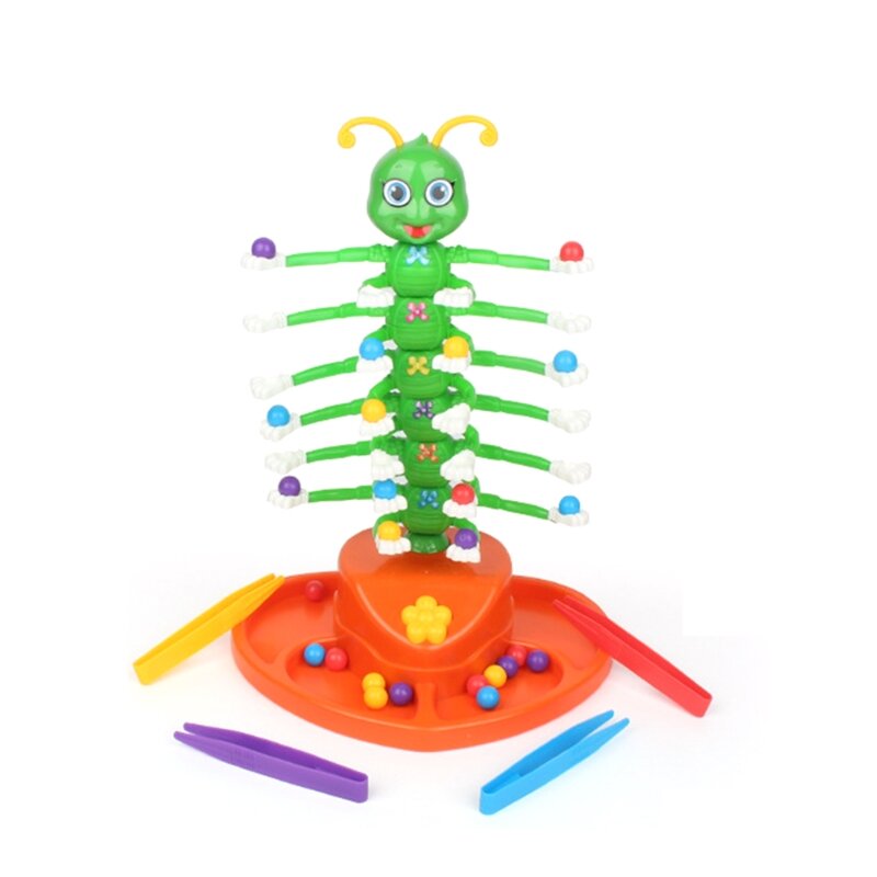 Electric Wiggle Dance Caterpillars Toy Fun Game for Children Kids