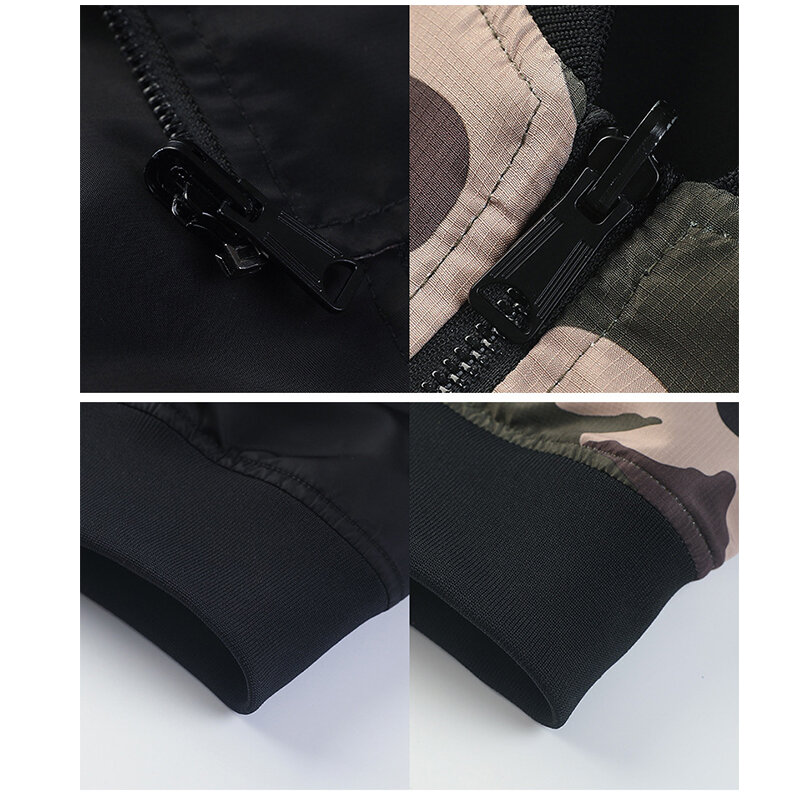 Двусторонняя пригодная для носки Мужская Женская куртка-бомбер утепленная верхняя одежда уличная Военная бейсбольная форма пальто ветровка