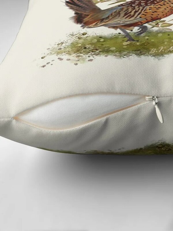 Sarung bantal Sofa mewah dengan penutup bantal berbentuk burung liar yang indah