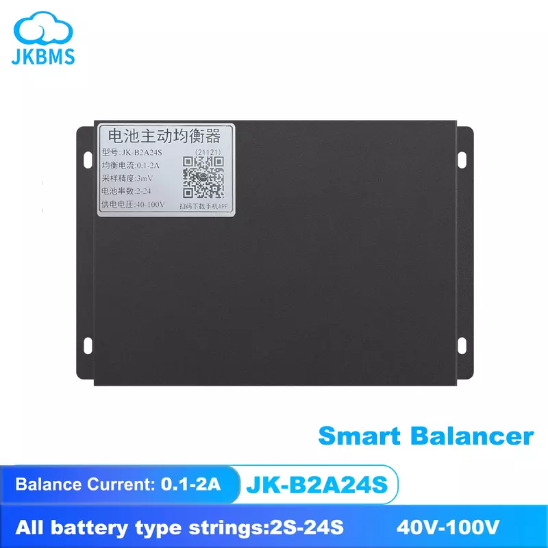 JKBMS Active Smart Balancer RS485 CANBUS 4S 8S 14S 16S 24S 2A równoległy inteligentny aktywny Balancer Bluetooth APP li-ion Lifepo4 LTO