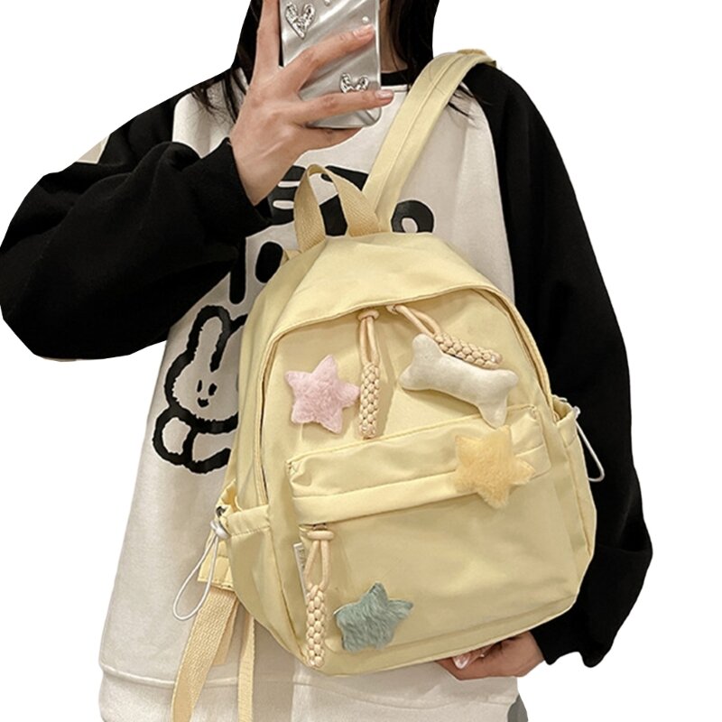 Reisetasche, vielseitiger Rucksack für Mädchen, Studenten, Schultaschen, leichte Büchertaschen