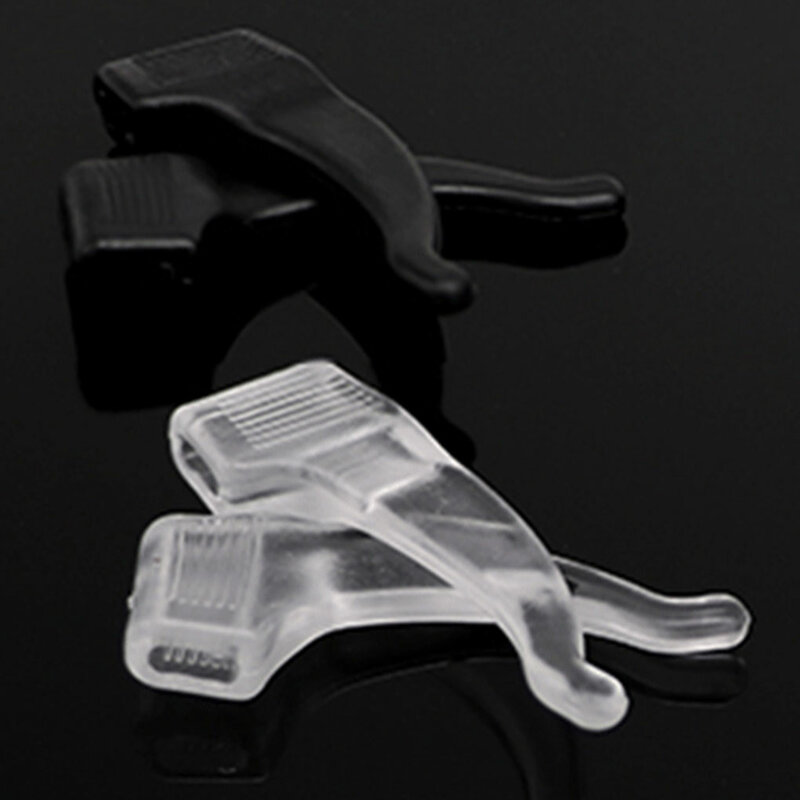 Bezpieczny silikonowy klips do ucha antypoślizgowy do okularów akcesoria do okularów bezpieczny silikon