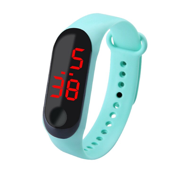 Novo relógio digital inteligente pulseira para homens mulher com monitoramento de freqüência cardíaca correndo pedômetro contador de calorias saúde esporte rastreador