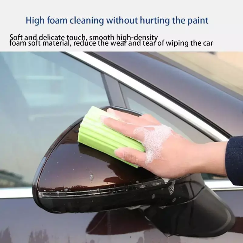 1 Stück Auto wasch schwamm block Auto Motorrad Reinigung liefert große Schwamm bürste Staub zufällige Farbe Auto Reinigungs werkzeug